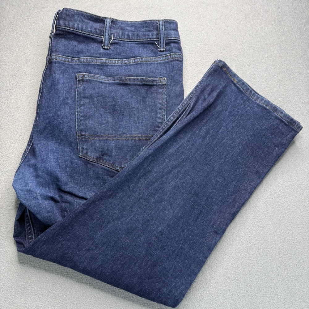 Shaquille O'Neal Jeans Men 46x30 Blue Athletic Fit XLG Stretch Denim Straight